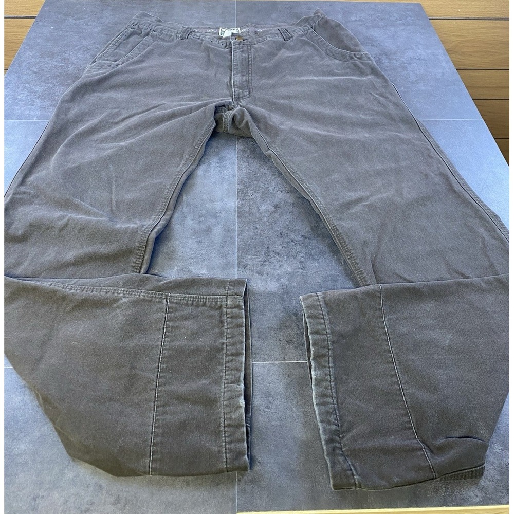 Drake Men's Outdoor Brown Cotton Pants Size 38 X 33